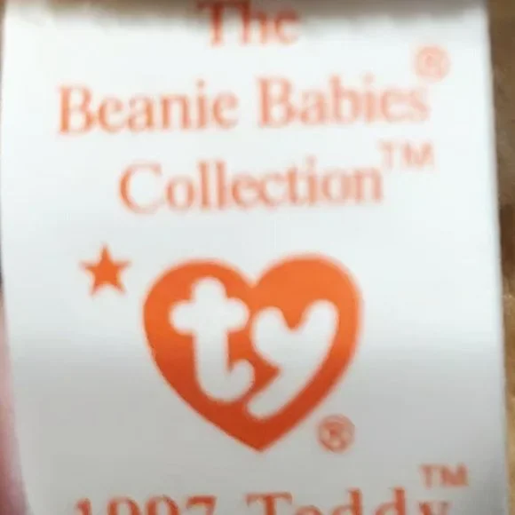 Ty Beanie Baby 1997 Holiday Teddy Bear (1996) - Style# 4200 - ERRORS! - Picture 5 of 5
